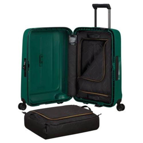 Maleta cabina samsonite rígida verde