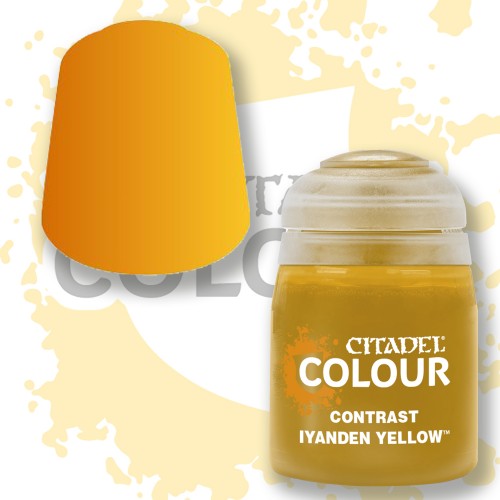 Citadel Colour contrast Iyanden Yellow